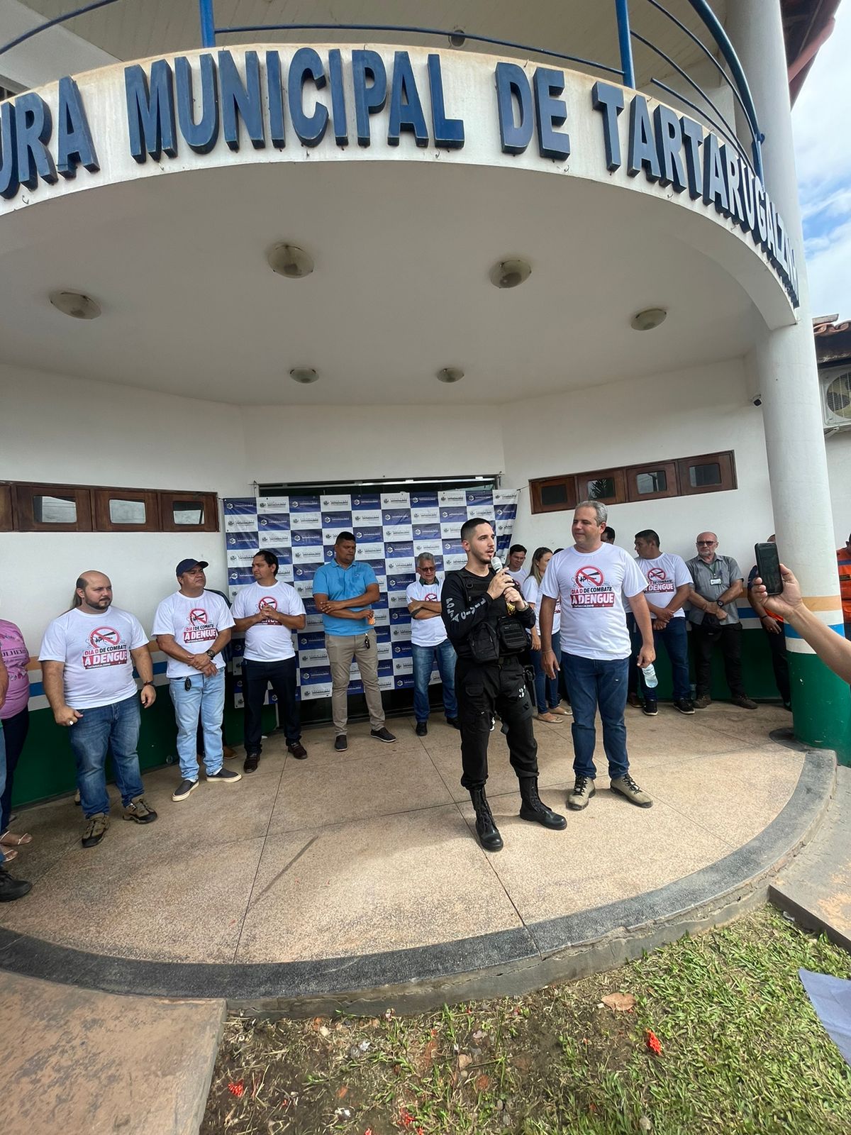 EM TARTARUGALZINHO, OPERAÇÃO ÁTRIA INICIA COM PALESTRAS À COMUNIDADE